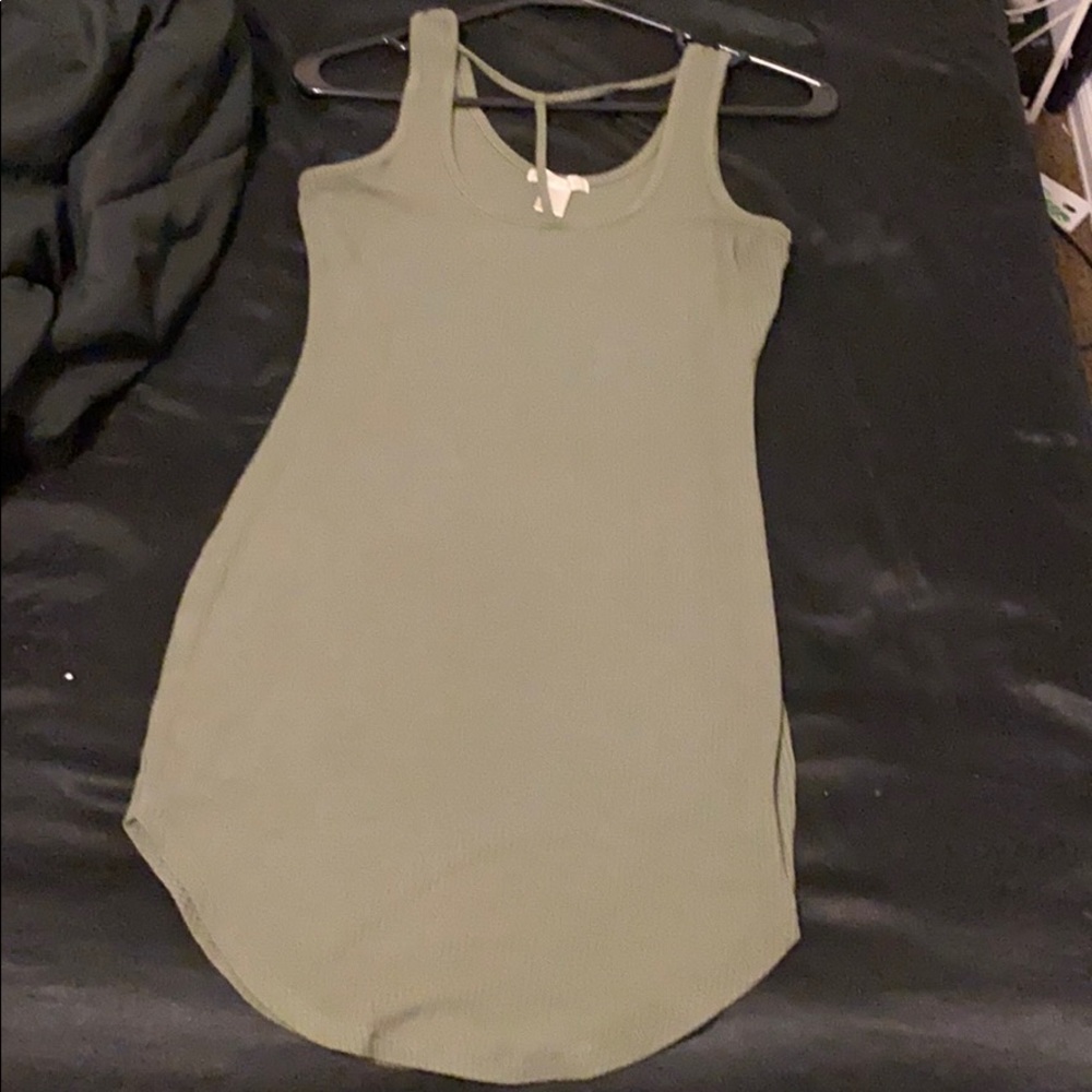 Forest Green dress mini
